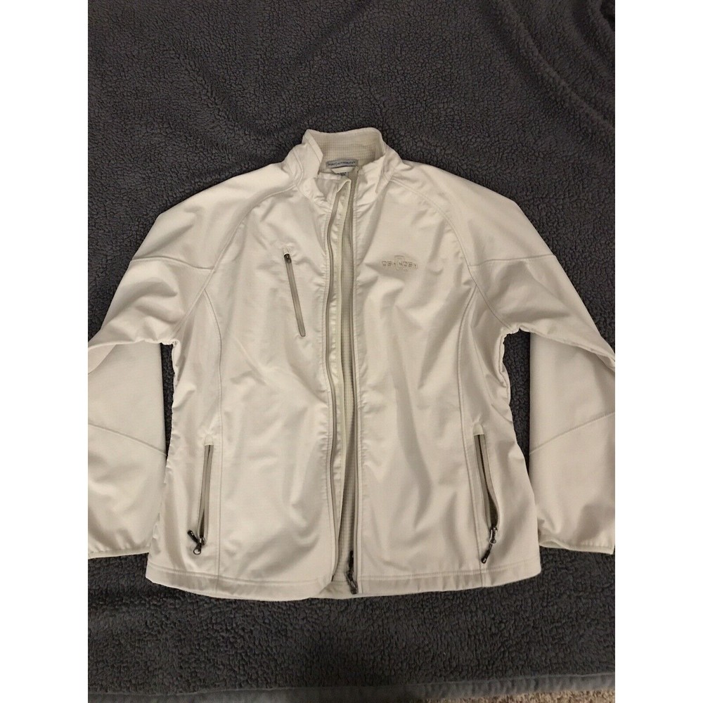 Port Authority Oshkosh Embroidered Fall Jacket Ladies Core Soft Shell 2XL Cream